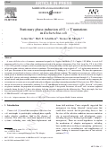 Cover page: Stationary phase-induction of G -&gt; T mutations in Escherichia coli