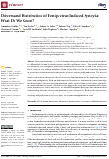 Cover page: Drivers and Distribution of Henipavirus-Induced Syncytia: What Do We Know?