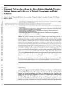 Cover page: Unnamed Pt(Cu0.67Sn0.33) from the Bolshoy Khailyk River, Western Sayans, Russia, and a Review of Related Compounds and Solid Solutions