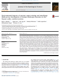 Cover page: Environmental impacts of ancient copper mining and metallurgy: Multi-proxy investigation of human-landscape dynamics in the Faynan valley, southern Jordan