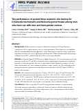 Cover page: The Performance of Pooled 3 Anatomic Site Testing for Chlamydia trachomatis and Neisseria gonorrhoeae Among Men Who Have Sex With Men and Transgender Women