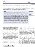 Cover page: Extracellular microRNA 3’ end modification across diverse body fluids