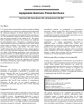 Cover page: Asymptomatic Bacteriuria: Primum Non Nocere