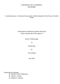 Cover page: Conscientiousness: A Structural Assessment and Development of the Facets of Control Scales