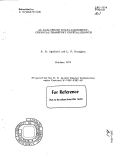 Cover page: AN ANALYSIS OP MULTI-COMPONENT, CHEMICAL TRANSPORT CRYSTAL GROWTH