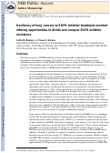 Cover page: Resiliency of Lung Cancers to EGFR Inhibitor Treatment Unveiled, Offering Opportunities to Divide and Conquer EGFR Inhibitor Resistance