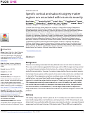 Cover page: Specific cortical and subcortical grey matter regions are associated with insomnia severity