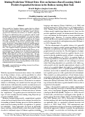 Cover page: Making Predictions Without Data: How an Instance-Based Learning Model Predicts Sequential Decisions in the Balloon Analog Risk Task