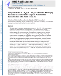 Cover page: Composite metric R2 − R1ρ (1/T2 − 1/T1ρ) as a potential MR imaging biomarker associated with changes in pain after ACL reconstruction: A six‐month follow‐up