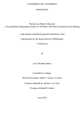 Cover page: The Keys to Maker Education: A Longitudinal Ethnographic Study of a STEM-to-STEAM Curriculum-in-the-Making