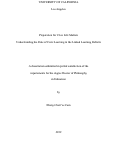 Cover page: Preparation for Civic Life Matters Understanding the Role of Civic Learning in the Linked Learning Reform