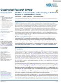 Cover page: The Effect of Tropical Pacific Air‐Sea Coupling on the Rainfall Response to Quadrupled CO2 Forcing