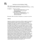 Cover page: Feasibility of using bioaugmentation with bacterial strain PM1 for bioremediation of MTBE-contaminated vadose and groundwater environments