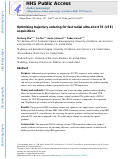 Cover page: Optimizing trajectory ordering for fast radial ultra-short TE (UTE) acquisitions