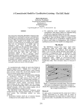 Cover page: A Connectionist Model for Classification Learning - The lAK Model