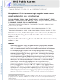 Cover page: Phosphatase PTP4A3 Promotes Triple-Negative Breast Cancer Growth and Predicts Poor Patient Survival