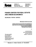 Cover page: Pricing Mortgage-Backed Securities in a Multifactor Interest Rate Environment: A Multivariate Density Estimation Approach