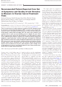Cover page: Recommended Patient-Reported Core Set of Symptoms and Quality-of-Life Domains to Measure in Ovarian Cancer Treatment Trials