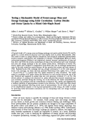 Cover page: Testing a Mechanistic Model of Forest-Canopy Mass and Energy Exchange Using Eddy Correlation: Carbon Dioxide and Ozone Uptake by a Mixed Oak-Maple Stand