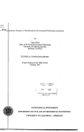 Cover page: Contaminant Transport in Groundwater for Environmental Performance Assessment