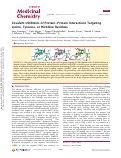 Cover page: Covalent Inhibitors of Protein–Protein Interactions Targeting Lysine, Tyrosine, or Histidine Residues