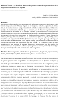 Cover page: Mahmud Traoré y el desafío al discurso hegemónico sobre la representación de la migración subsahariana en España