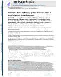 Cover page: Recon3D enables a three-dimensional view of gene variation in human metabolism.