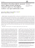 Cover page: Clostridioides (Clostridium) difficile-associated disease, epiploic foramen entrapment, and gastric rupture in a Thoroughbred racehorse: case report and literature review.