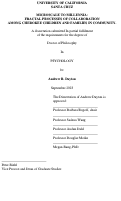 Cover page: Microscale to Millennia: Fractal Processes of Collaboration Among Cherokee Children and Families in Community