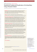 Cover page: Quantitative Analysis and Classification of the Nasal Base Using a Parametric Model