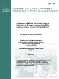 Cover page: Contaminants in Buildings and Occupied Spaces as Risk Factors for Occupant Symptoms in U.S.