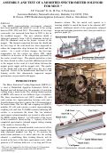 Cover page: ASSEMBLY AND TEST OF A MODIFIED SPECTROMETER SOLENOID FOR MICE