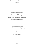 Cover page: Rapidly Deployable Internet-of-Things Body Area Network Platform for Medical Devices