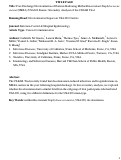 Cover page: Post-discharge decolonization of patients harboring methicillin-resistant Staphylococcus aureus (MRSA) USA300 strains: secondary analysis of the CLEAR Trial