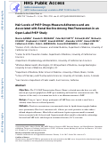 Cover page: Hair levels of preexposure prophylaxis drugs measure adherence and are associated with renal decline among men/transwomen