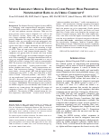 Cover page: Which Emergency Medical Dispatch Codes Predict High Prehospital Nontransport Rates in an Urban Community?