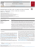 Cover page: Simulated patients and their reality: An inquiry into theory and method.