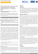 Cover page: Clinical Characteristics and Outcomes Among Individuals With Spinal Implant Infections: A Descriptive Study