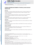 Cover page: Sexting and behavioral health in first-time justice-involved adolescents