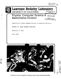 Cover page: STRONG VS. WEAK FEYNMAN VERTICES