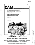 Cover page: Studies of Chemisorption with the Scanning Tunneling Microscope