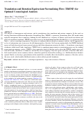 Cover page: Translation and rotation equivariant normalizing flow (TRENF) for optimal cosmological analysis