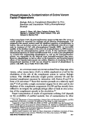 Cover page: Phospholipase A2 contamination of cobra venom factor preparations. Biologic role in complement-dependent in vivo reactions and inactivation with p-bromophenacyl bromide.