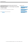 Cover page: Preliminary Research on Dual-Energy X-Ray Phase-Contrast Imaging