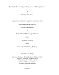 Cover page: Duality for boolean algebra expansions and its applications