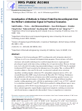 Cover page: Investigation of Methods to Extract Fetal Electrocardiogram from the Mother’s Abdominal Signal in Practical Scenarios