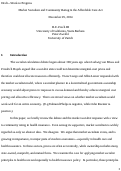 Cover page: Market Socialism and Community Rating in the Affordable Care Act