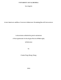 Cover page: Asian Americans and Race-Conscious Admissions: Examining Racial Consciousness