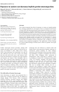 Cover page: Exposure to sexism can decrease implicit gender stereotype bias