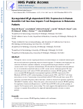 Cover page: Dysregulated NF-κB–Dependent ICOSL Expression in Human Dendritic Cell Vaccines Impairs T-cell Responses in Patients with Melanoma